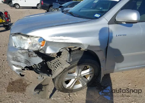 2010 Toyota Highlander Limited V6 z USA, uszkodzony, nr VIN 5TDDK3EH0AS004253